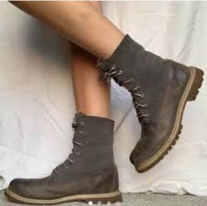 Timberland X Harris Tweed fold down boots sz 9.5